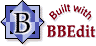 Built With BBEdit